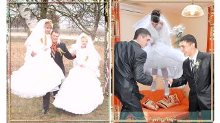 Illustration for article titled Insane Russian Wedding Photos Are The Best Kind Of Wedding Photos